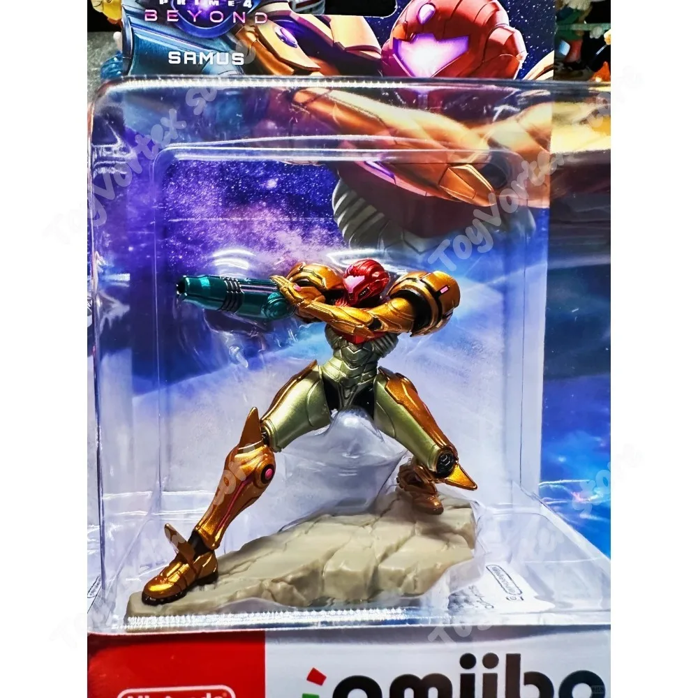 En Stock au-delà de la figurine d'action Vi-O-La Metroid Prime4 pour NS Original NFC Version asiatique région gratuite en Stock modèle Vi-O-La