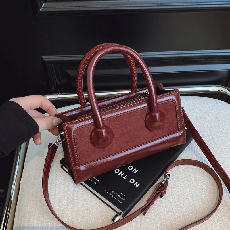 Trendy Women'S Handbag 2026 New Retro Fashion Small Square Bags Premium Single Shoulder Diagonal Cross Bag 