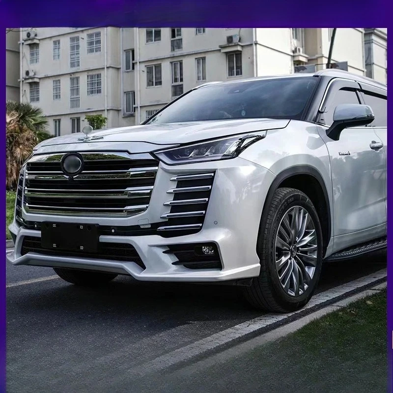 

Suitable For 22 Toyota Highlander Modified Cooluze Front And Rear Bars Surround Bumper To Change Appearance Decorative