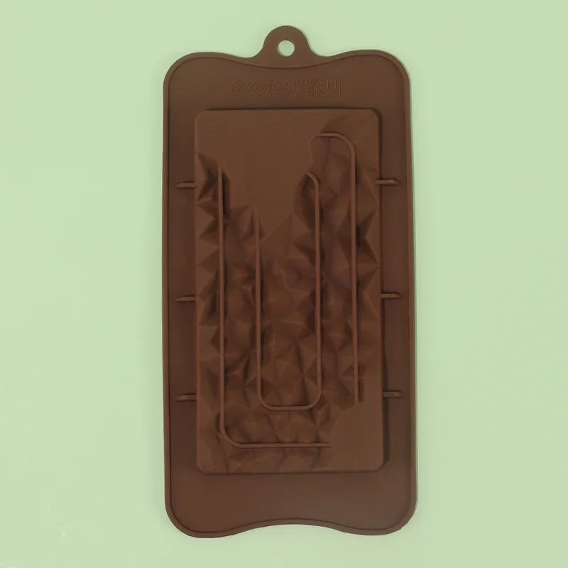 Diamond Chocolate Mold Silicone Diamond Candy Molds Gummy Jelly Mould Cake Decoration Kitchen Baking Accessories