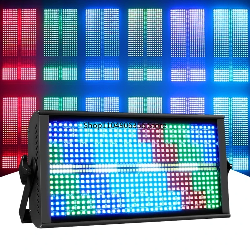 

200W ultra-bright luminous RGBW 4in1 48-partition strobe light DMX stage lighting effect concert white Dj