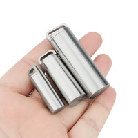 Titanium Alloy Seal Bottle Portable Waterproof Storage Box Outdoor Accessories Camping Tool Pendants