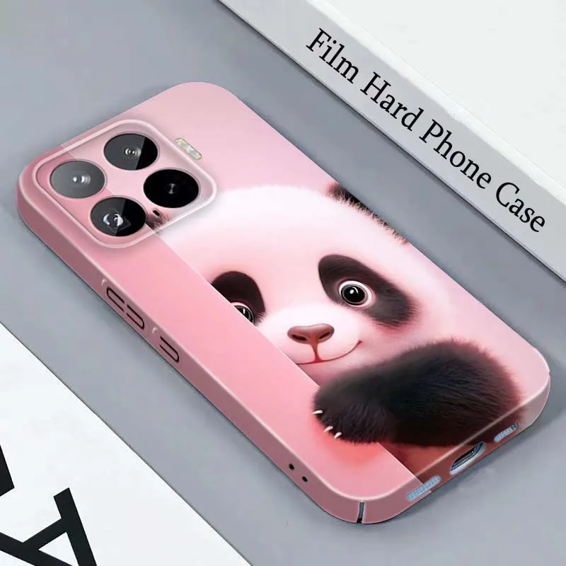 Capa de Celular Rígida com Desenho de Panda para Honor Play Magic 8 7 6 X9d X9c X9 X8b X8A X8 500 200 X50 X60 Lite GT Pro