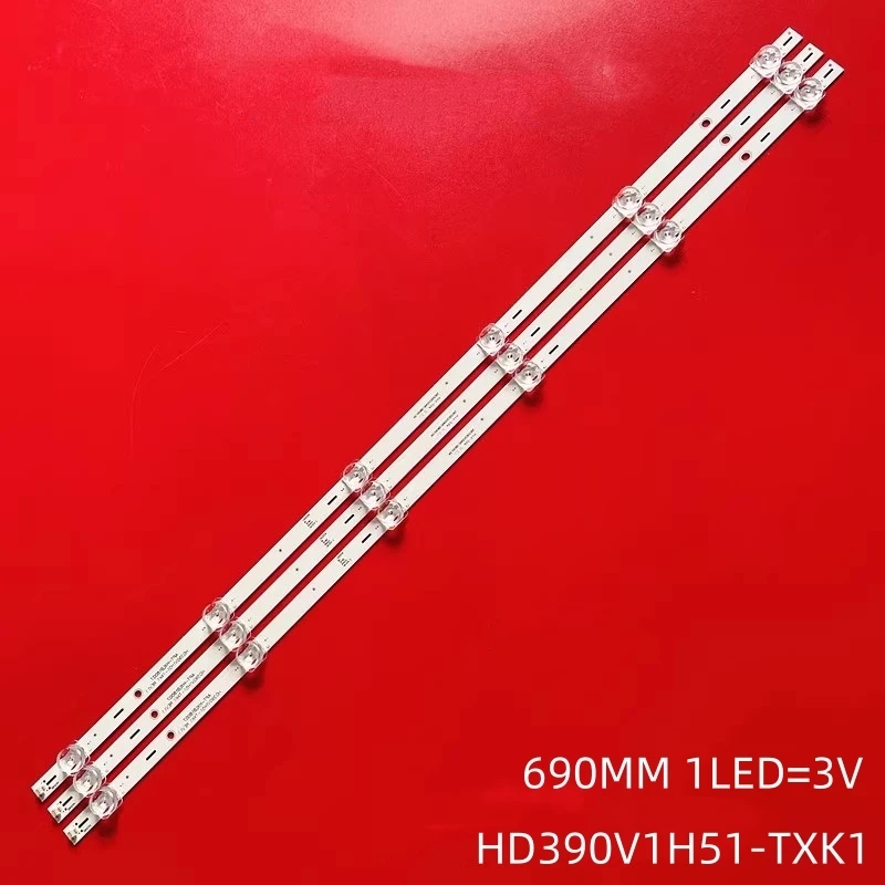 

LED backlight lamp strip for HZ39E35A APT-HXLB18007 HD390V1H51-TXK1 6led