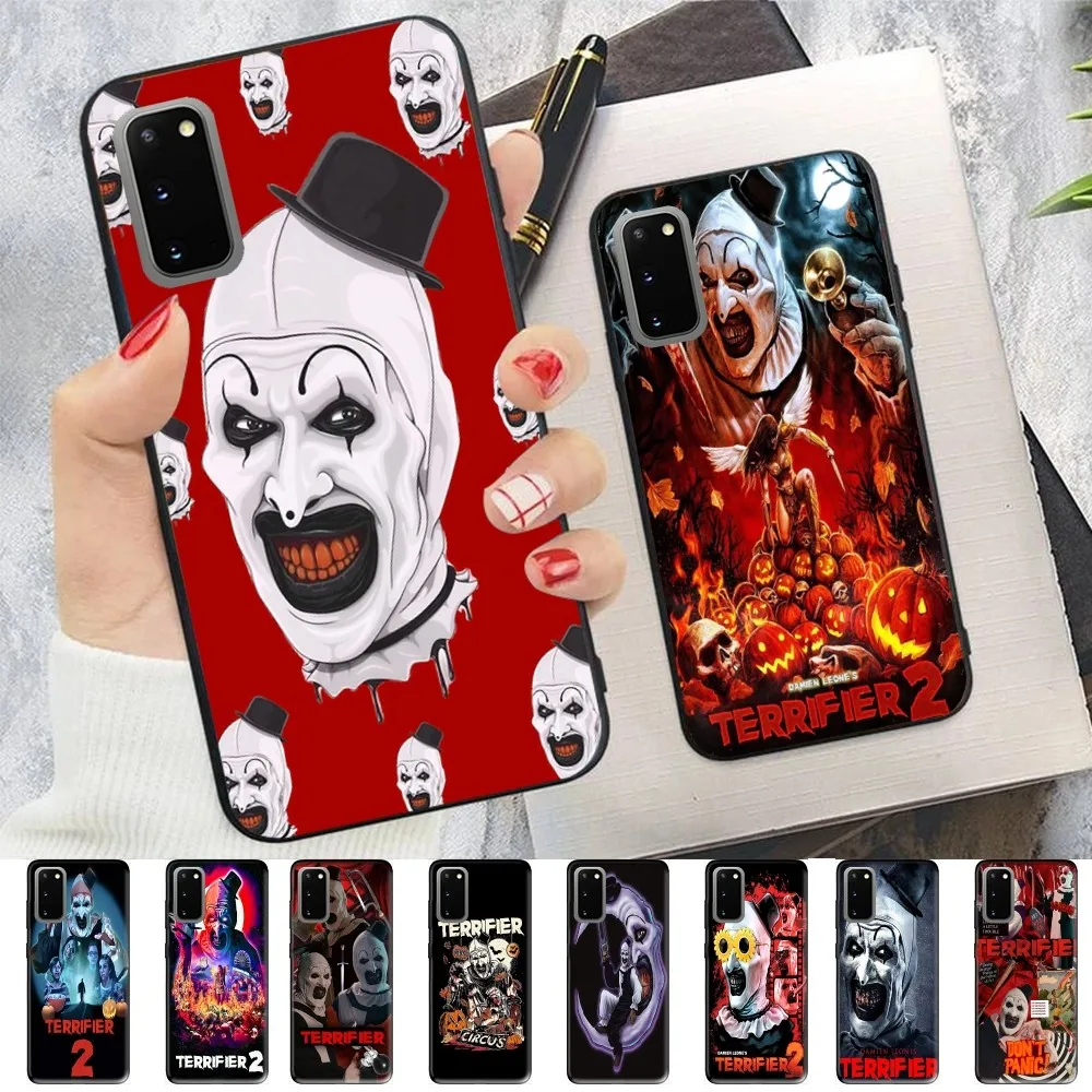 Horror Movie T-Terrifier Phone Case For Samsung S 9 10 20 21 22 23 30 23 24 Plus Lite Ultra FE S10lite Fundas