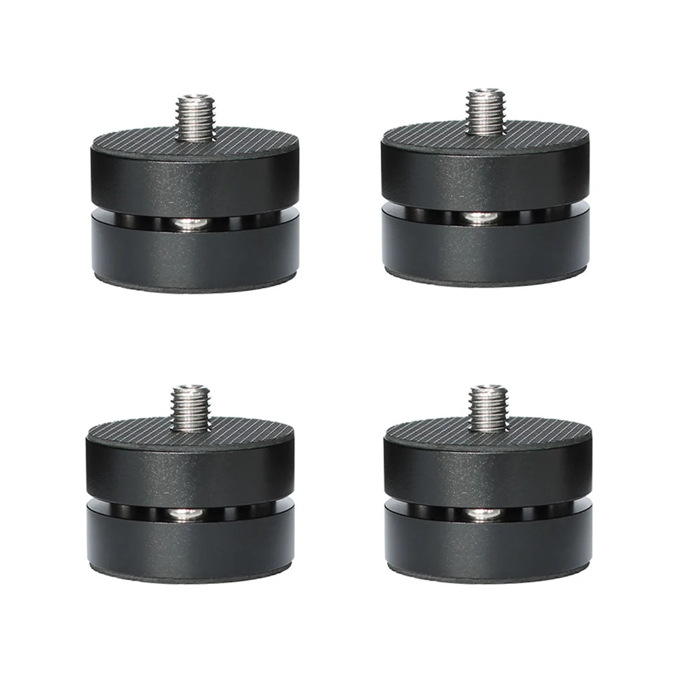 4PCS Audio Speaker Stand Foot Pad Anti-shock Absorber Spike Isolation Feet for Audio CD Player Power Amplifier Vinyl  Player