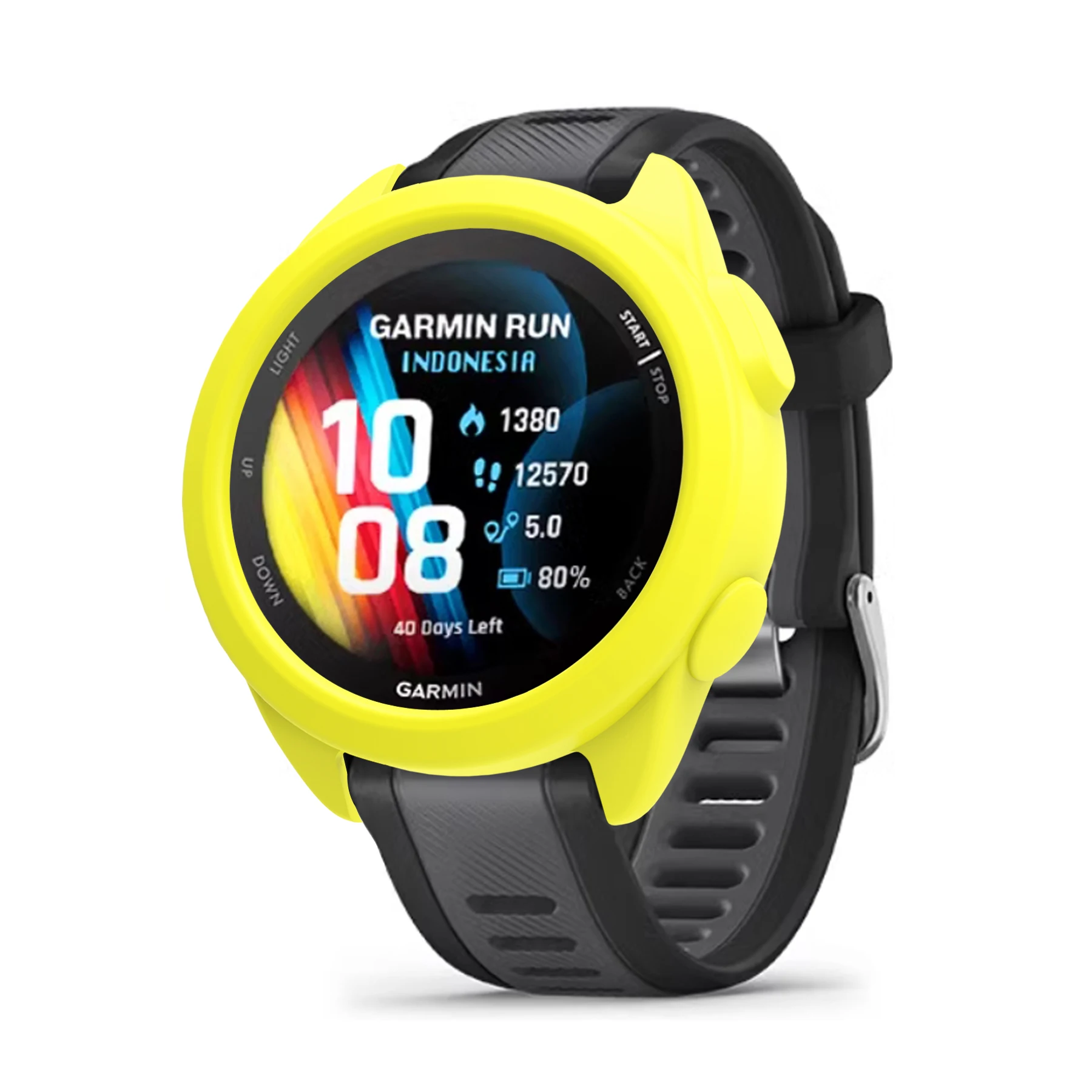 ป้องกันหน้าจอสําหรับ Garmin Forerunner 165 ซิลิโคนนุ่มกันชนสําหรับ Garmin Forerunner 165 นาฬิกาอุปกรณ์เสริม