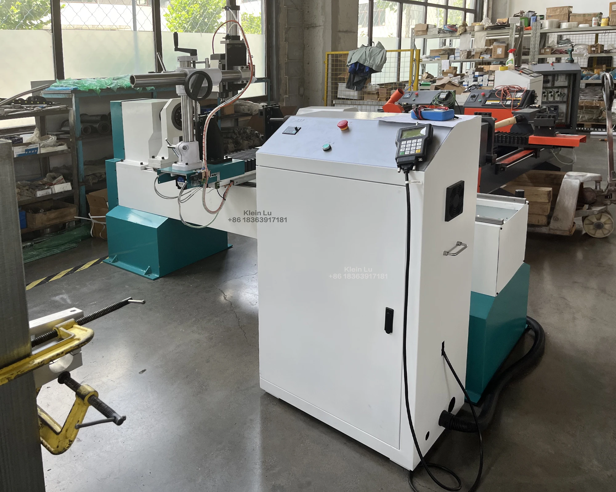 1530-3T Horizontal Wood Cnc Lathe Lathe Cnc Wood Turning Machine