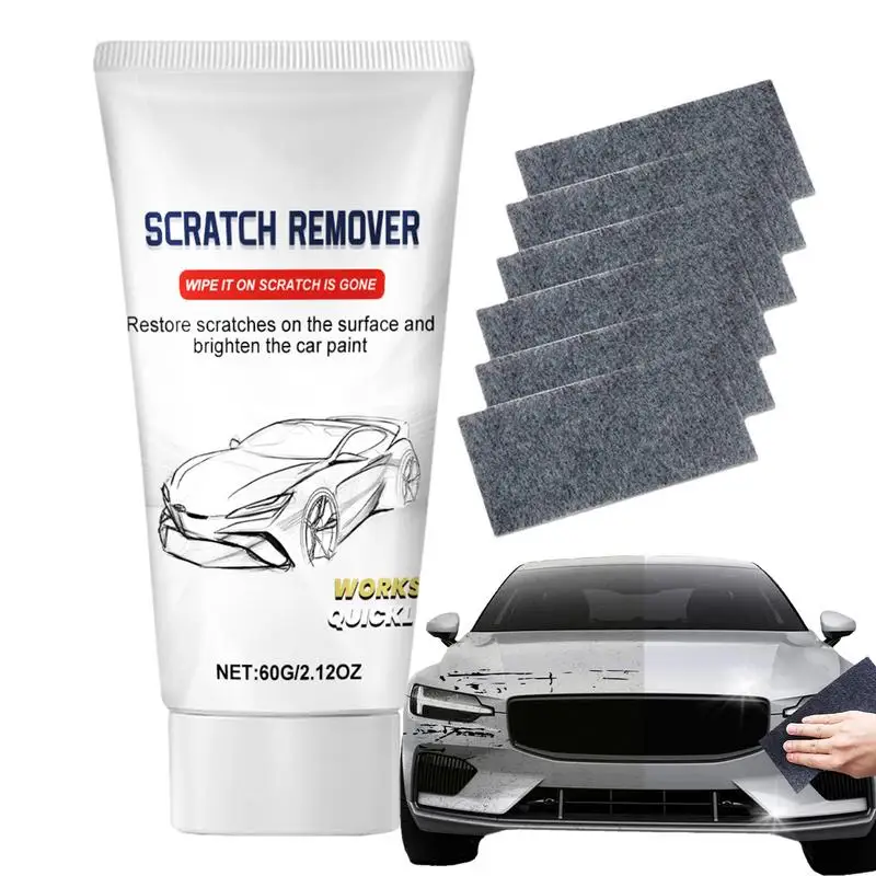 

60g Scratch And Swirl Remover Car Scratch Remover Polish & Paint Restorer Easily Repair Paint Scratches Car Repair Accessories