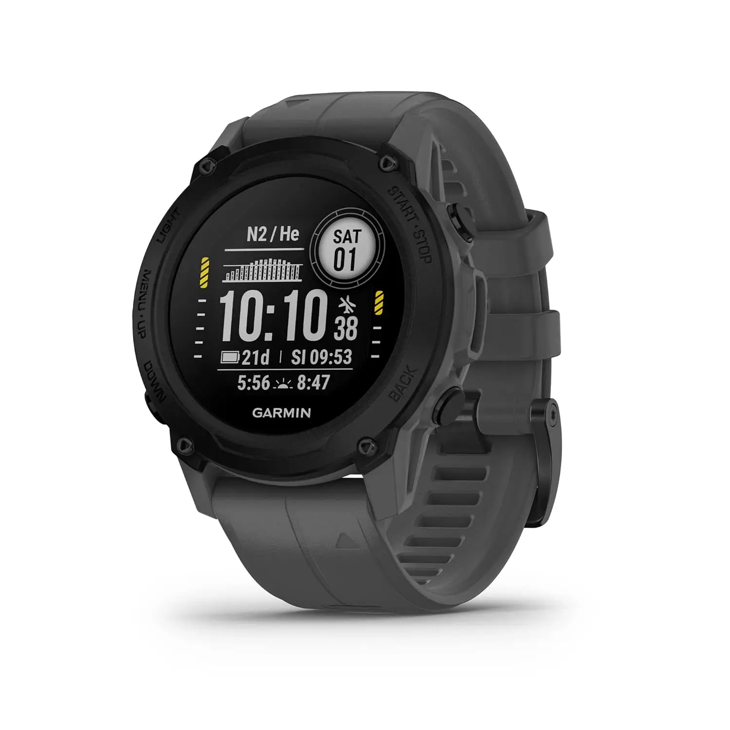 G1, Rugged Dive Computer, Multiple Dive Modes, Activity Tracking, Slate Gray