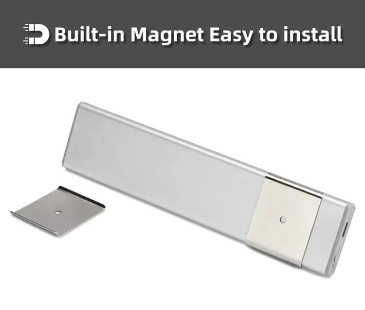 RGBTBL High-End Luxury Wireless Pir Motion Sensor Night Light Kitchen Led Cabinet Light Closet Lamp