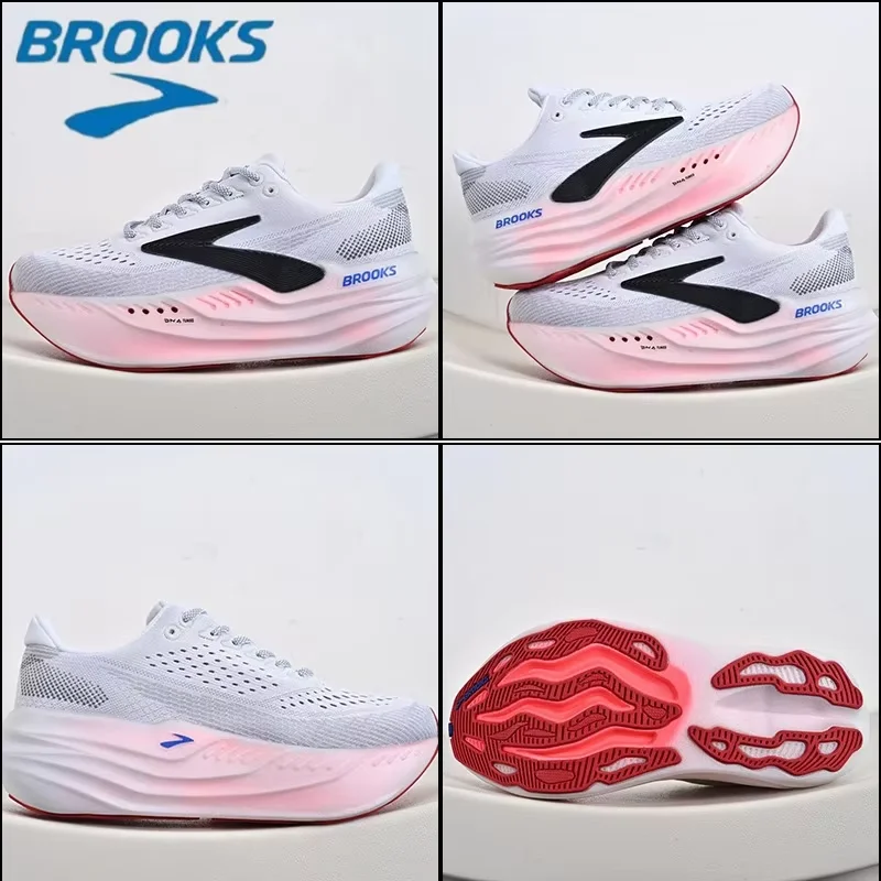 Original Brooks Glycerin Max - Semelle intérieure double densité, GlideRoll Rocker Tech, chaussures de jogging confortables