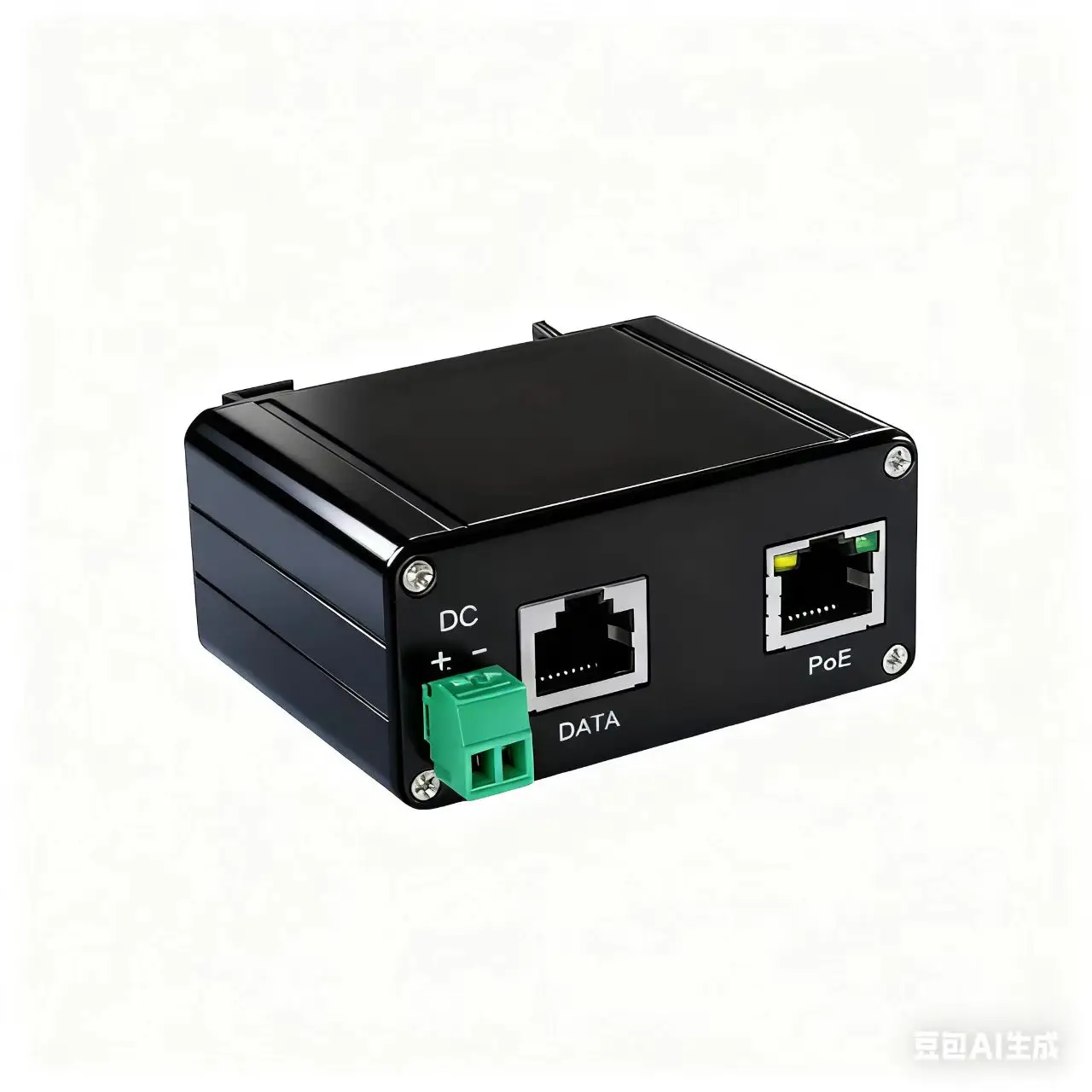 حاقن POE 2.5G 30/60/90 وات اختياري، POE سلبي، 44-57Vdc داخل وخارج، زيادة 4KV #3