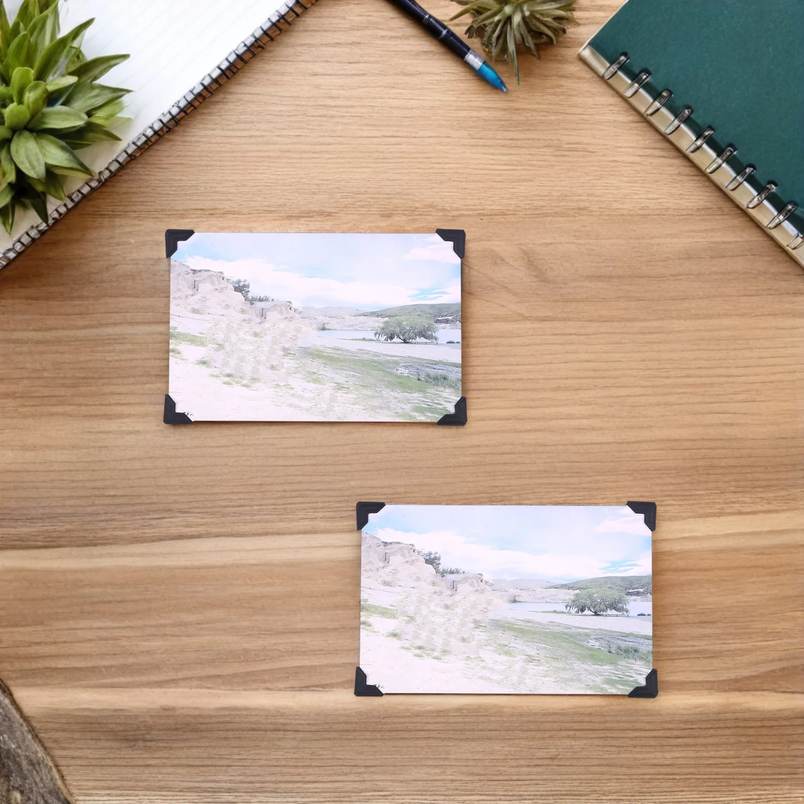 

28 Sheets Creative Photo Corners Self-Adhesive Sticky Corners for Photo Albums Scrapbook Diary Picture Mounting Corner Stickers