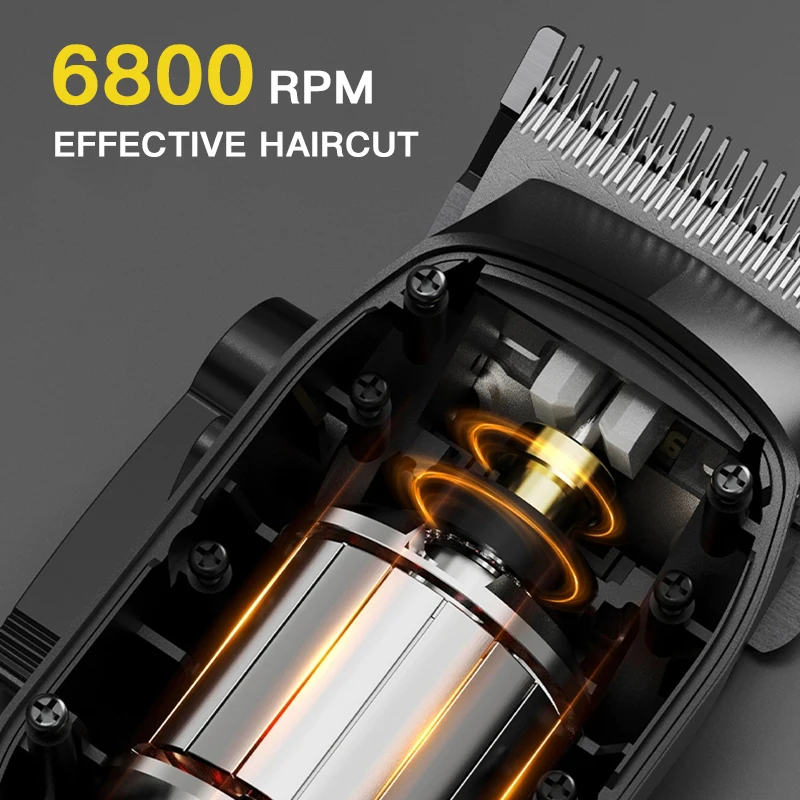 ماكينة قص الشعر M15 Madehsow الاحترافية، ماكينة قص الشعر 7000 دورة في الدقيقة للحلاقين، ماكينة قص الشعر