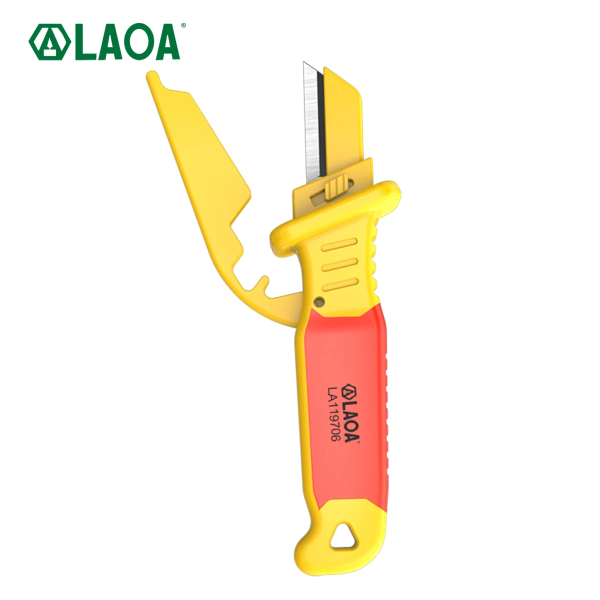 

Изолированный электрический нож LAOA, сменное лезвие, 1000 В, инструмент для зачистки проволоки из нержавеющей стали для профессиональных электриков