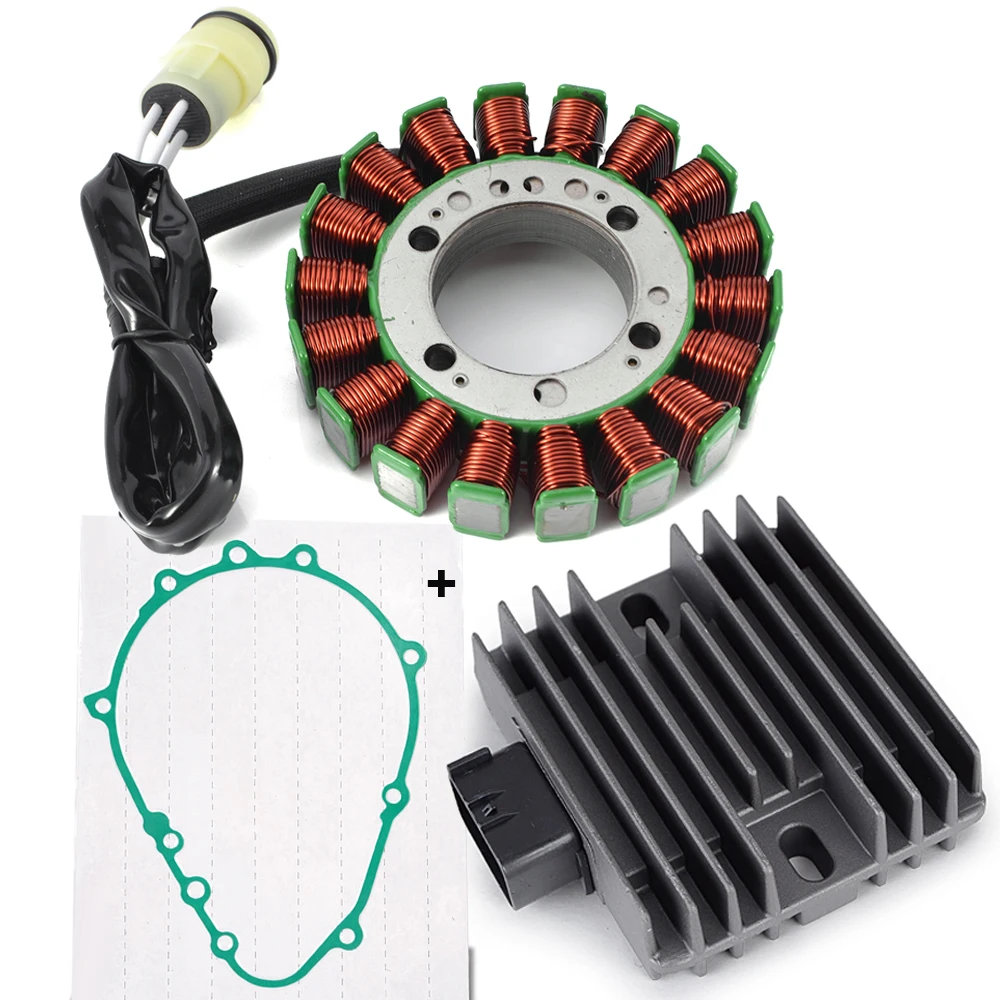 

Stator Coil + Regulator Rectifier With Gasket For Kawasaki ZR750 Z750 Z750S 2004 - 2007 ZR1000 Z1000 2003 2004 2005 2006