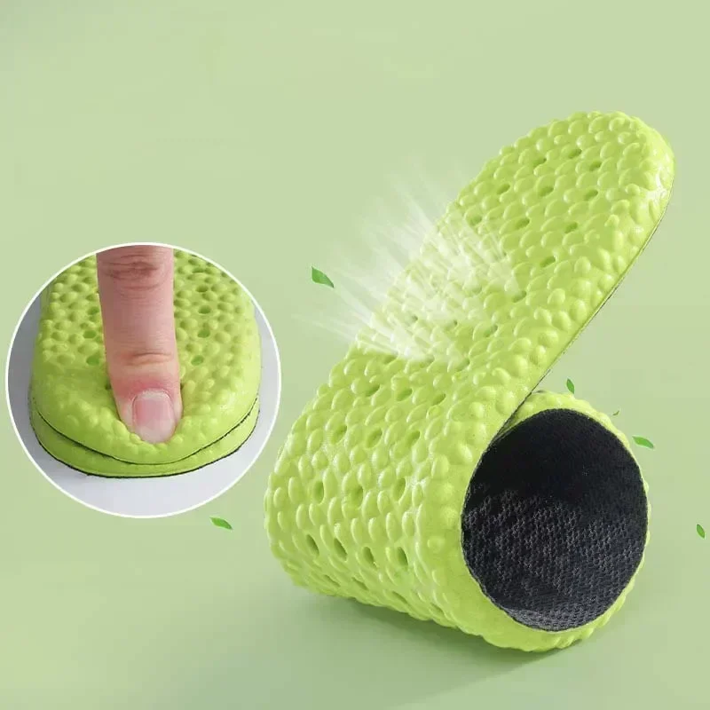Sports Insoles Deodorant Breathable Insole Plantar Fasciitis Orthopedic Shoe Pads Men Women Cushioning Inserts Pad image 2