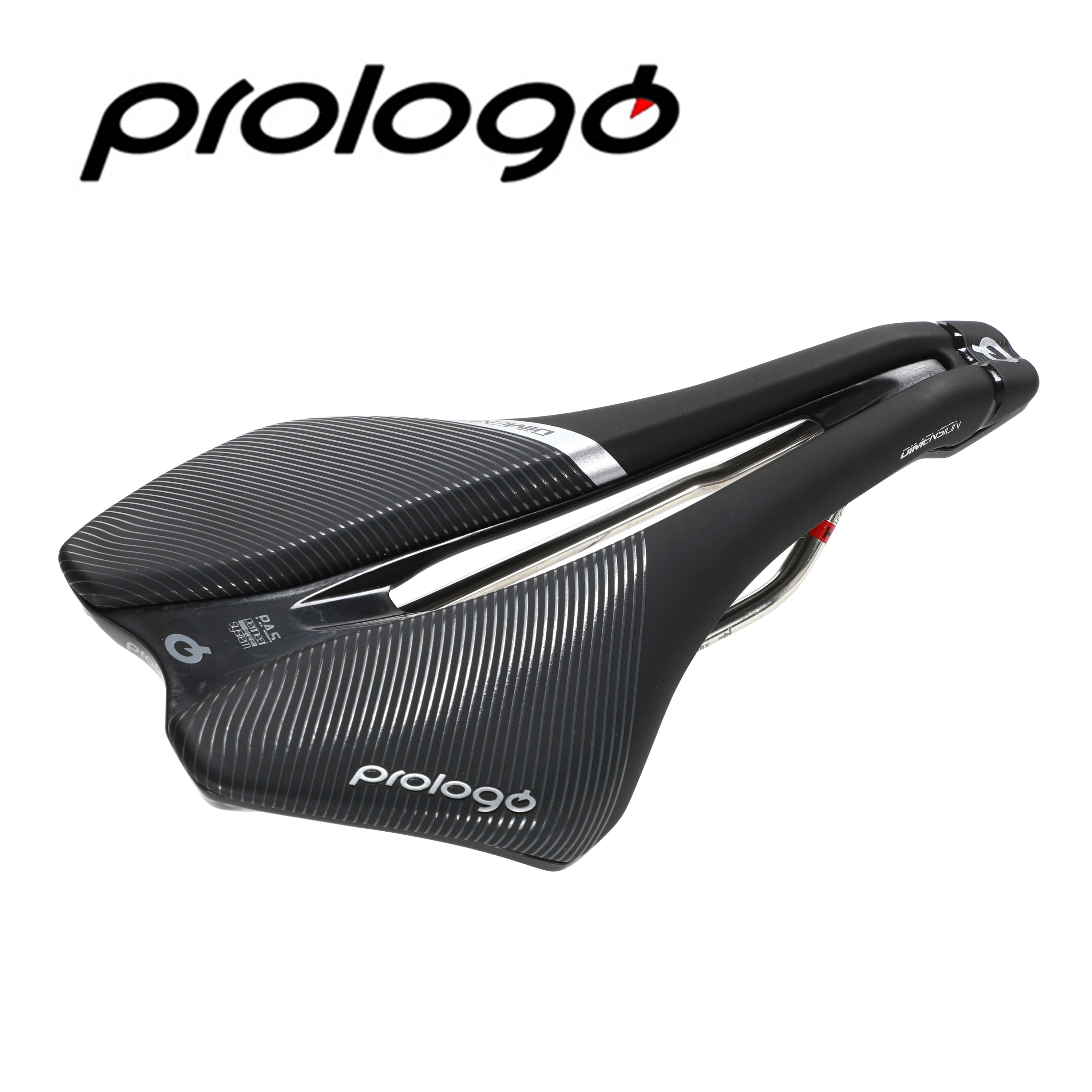 

Prologo Dimension 143 PRO STN/Triox Rail Road Bike Saddle Hollow Design Short Nose Saddle Black
