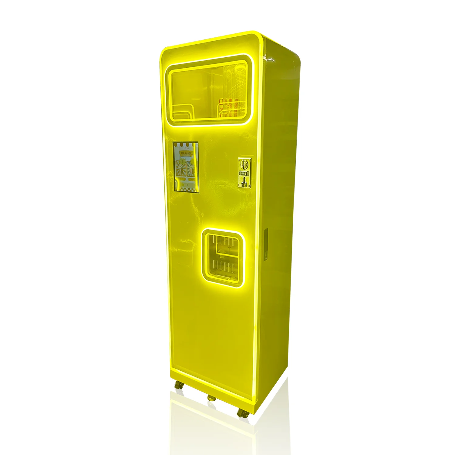 FOODLINE Shopping Plaza Popcorn Vending Kiosk Anti Scratch Outer Frame Overheat Protection Retail Device