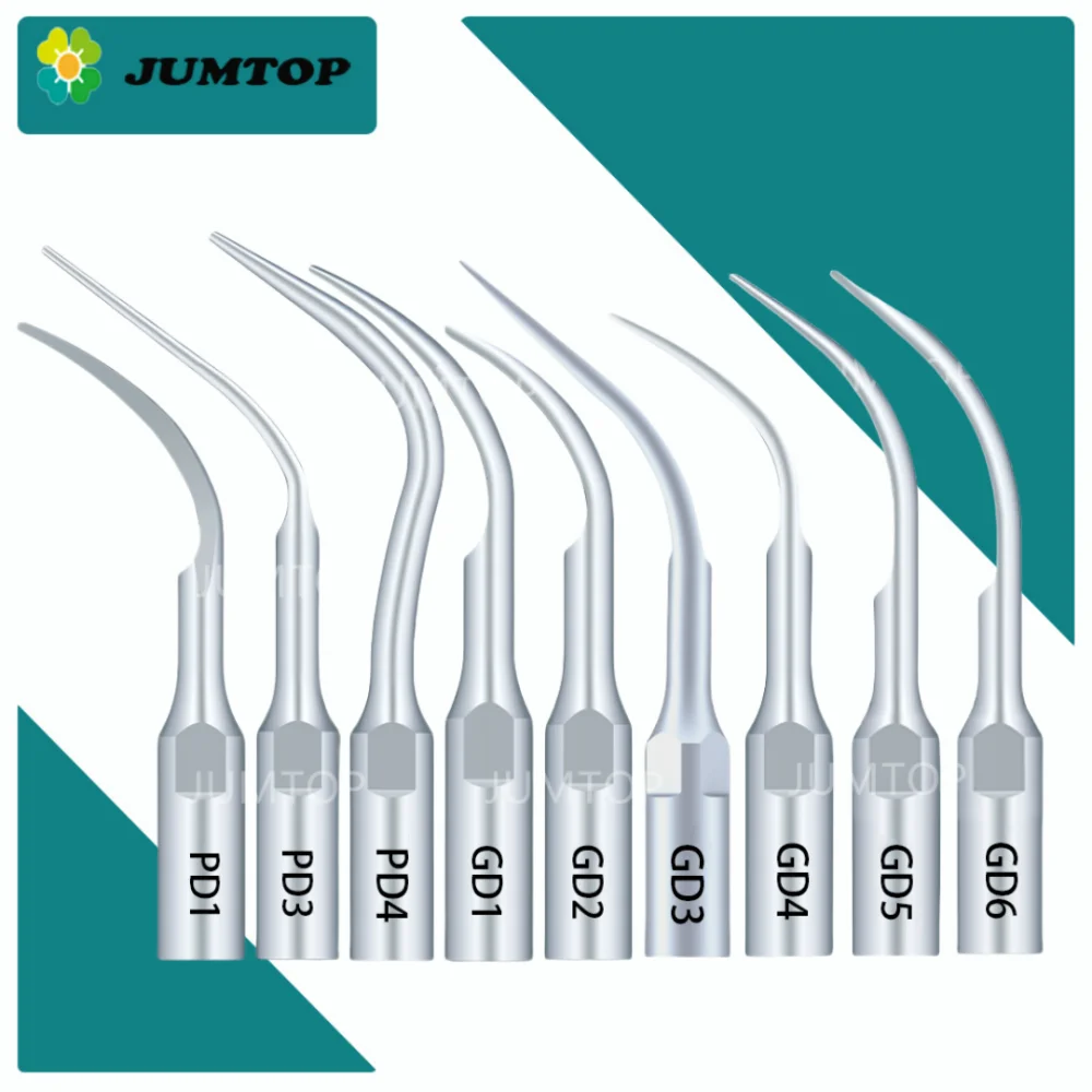 JUMTOP 치과 초음파 스케일러 팁 스케일링 치주 요법, SATELEC DTE NSK 초음파 스케일러 핸드피스, 5 개