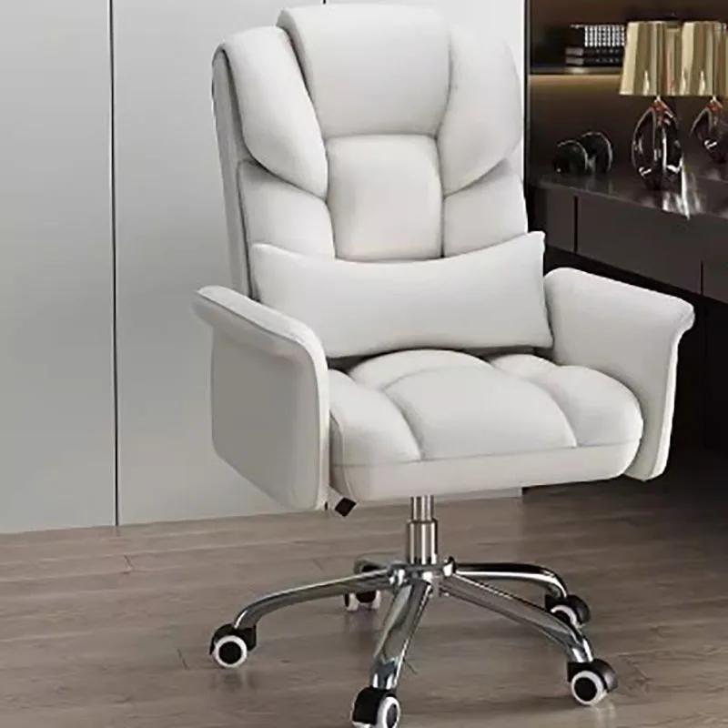 Luxury Ergonomic Office Chair Swivel Cushion Portable Mobile Office Chair Recliner Design Sillas De Oficina Home Furniture