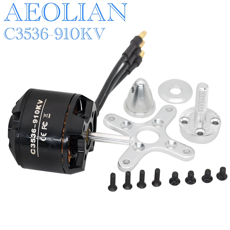 

RC model 4mm Main Shaft 3536kv910/1050/1300/1500 Outrunner DC Motor for RC Multicopter Airplane