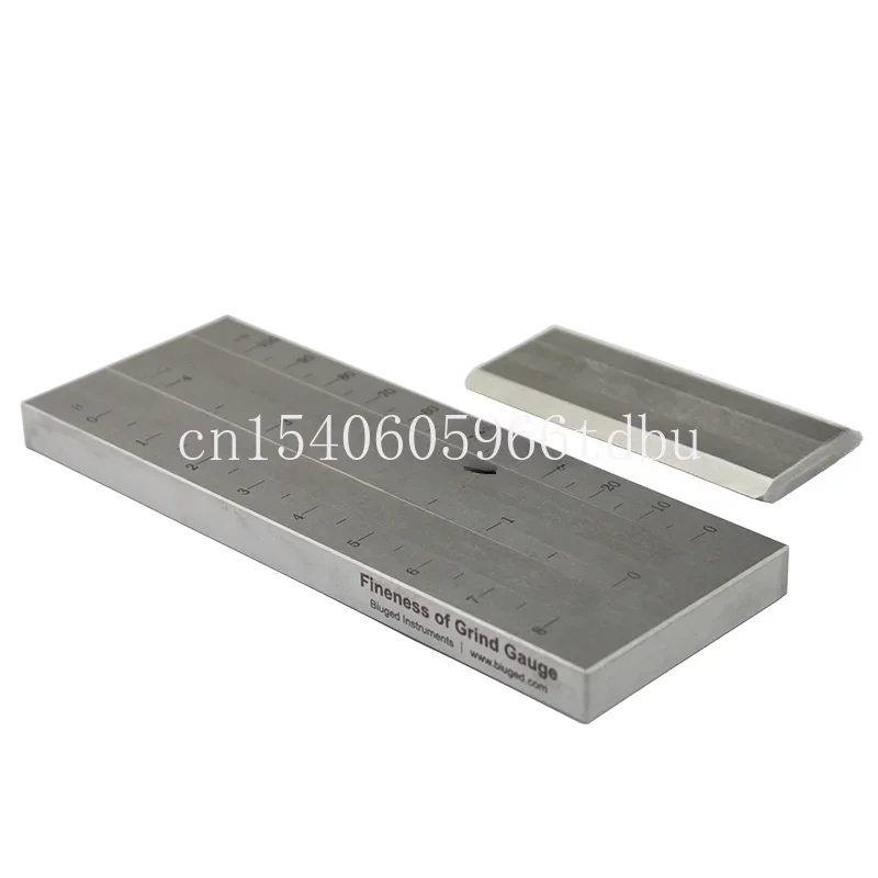 Double groove fineness gauge ,grindometer,fineness meter BGD242/3(0-100um)