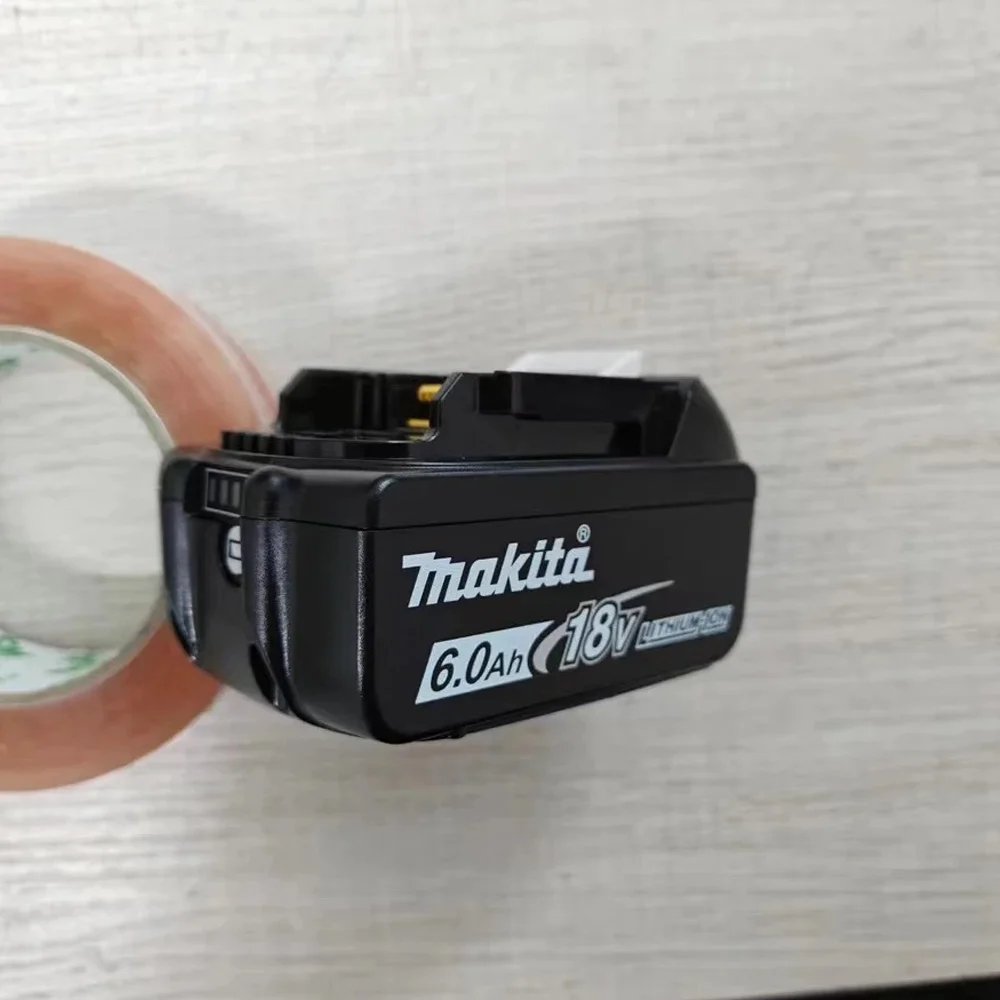 

Lithium-ion 100% Original 18V Makita 6.0Ah Rechargeable Battery Charger and DTD173 TWO04G DTW700 DGA404 High-Quality Power Tool