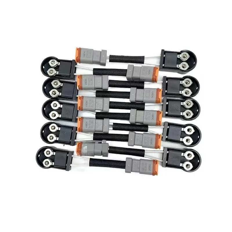 NEW 6Pcs Diesel Injector Plug 455-7 3803682 3071626 3076526 Wiring Harness Cable Connector For Cumins ISM11 QSM11 Engine M11 N14