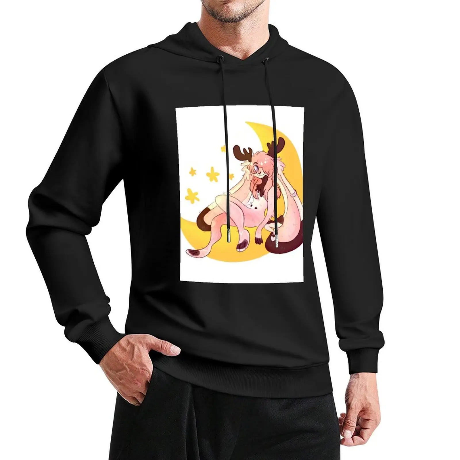 

Sid the Jackalope Pullover Hoodie autumn new products men's sweat-shirt set anime hoodie