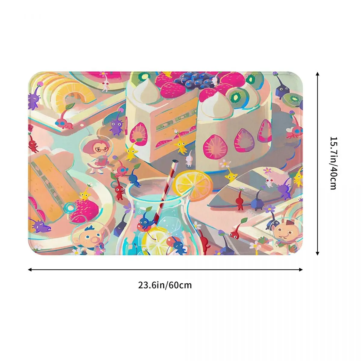 Pikmin Doormat Sand Scraping Carpet Rug Kitchen Entrance Home Floor Mat for Living room Footpad Mats