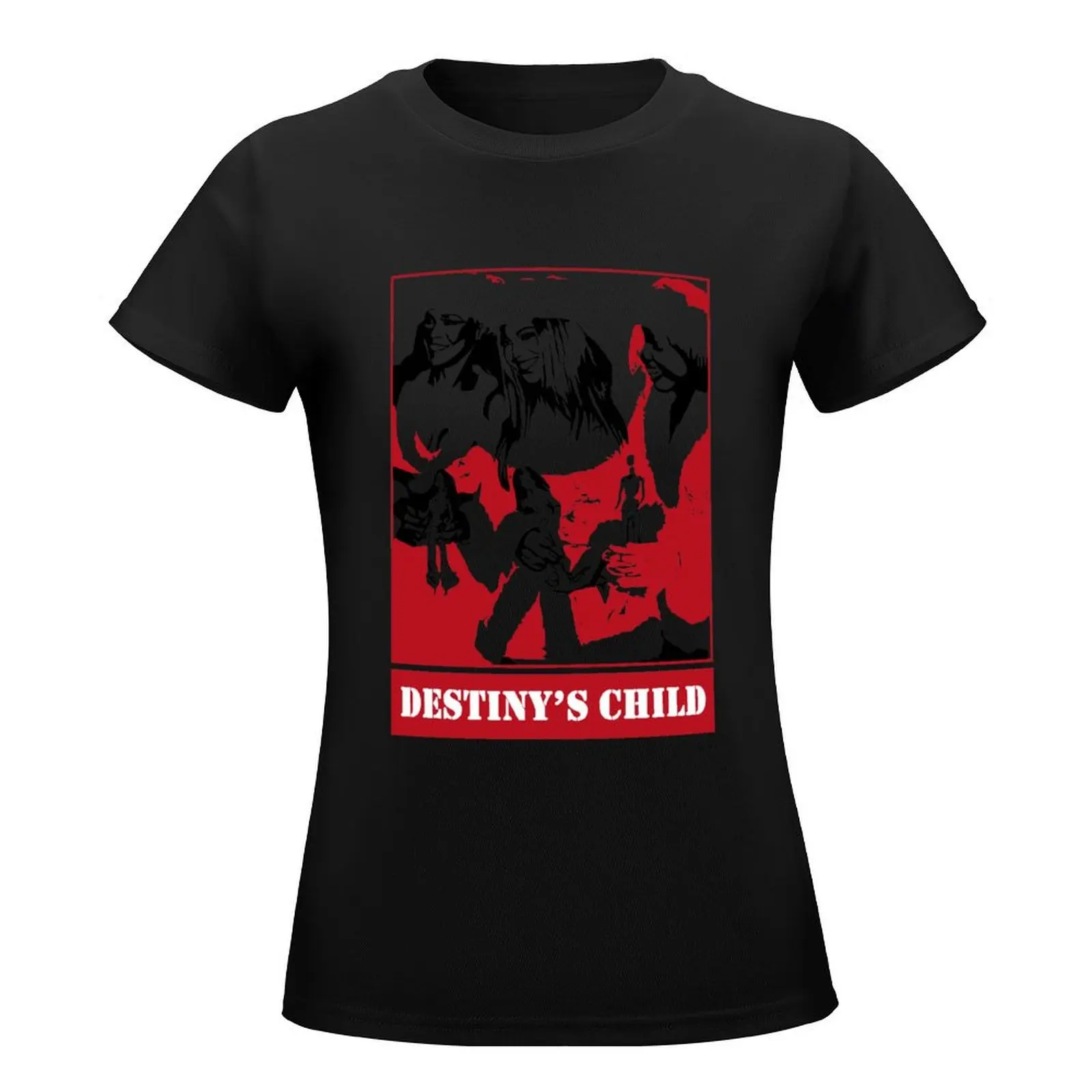 Destinys Child Christmas T-Shirt blacks vintage tees sublime Womens clothing