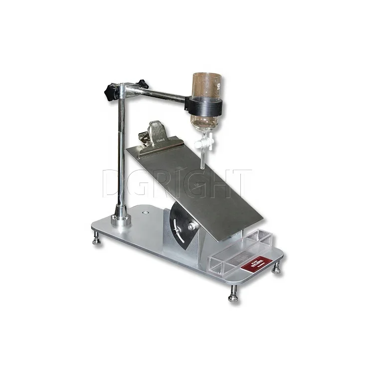 

ISO 9037 Angle-adjustable 20° 30° 45° Non-woven Fabric Liquid Loss Measuring Instrument