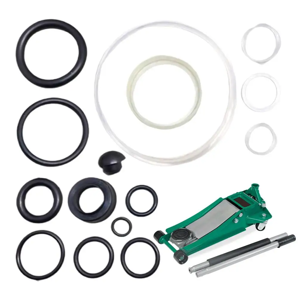 15-teiliges O-Ring-Dichtungsset für Wagenheber, Öldichtungs-Reparaturset, Öldichtungsringe, einfache Reparatur für Wagenheber-Zubehör, Autoreparatur – Detail 6