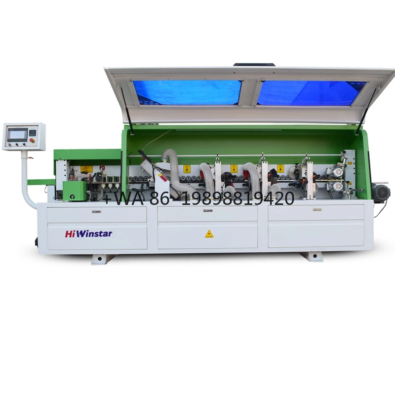 Glue Machine Edge Banding Mdf Baseboard Edge Bending Machine for Melamine Automatic Linear Panel Edgebander