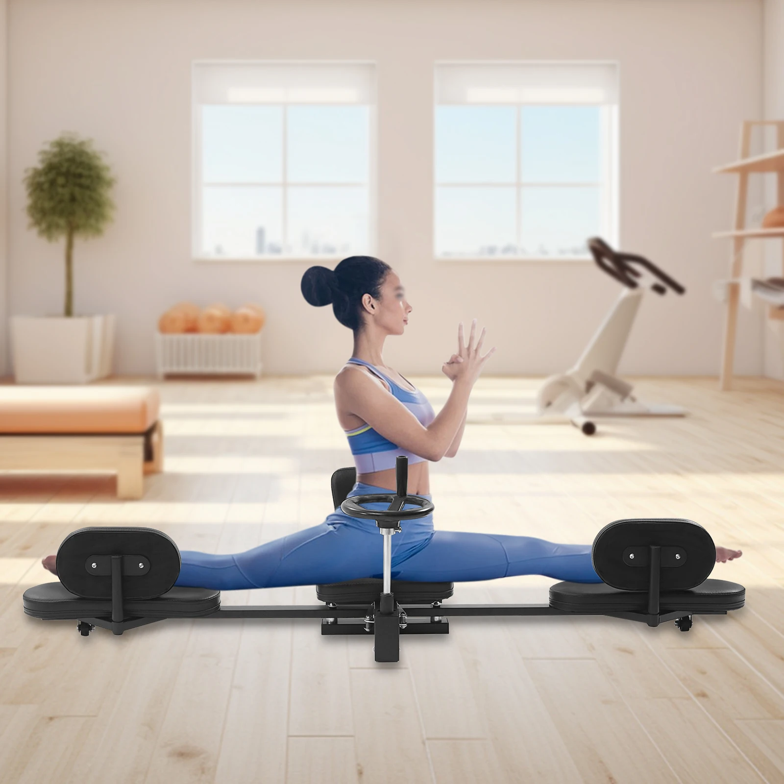 Multifunctionele beenbrancard Machine Beenrekken Splitst Machine Gymtraining Heavy Duty Yoga