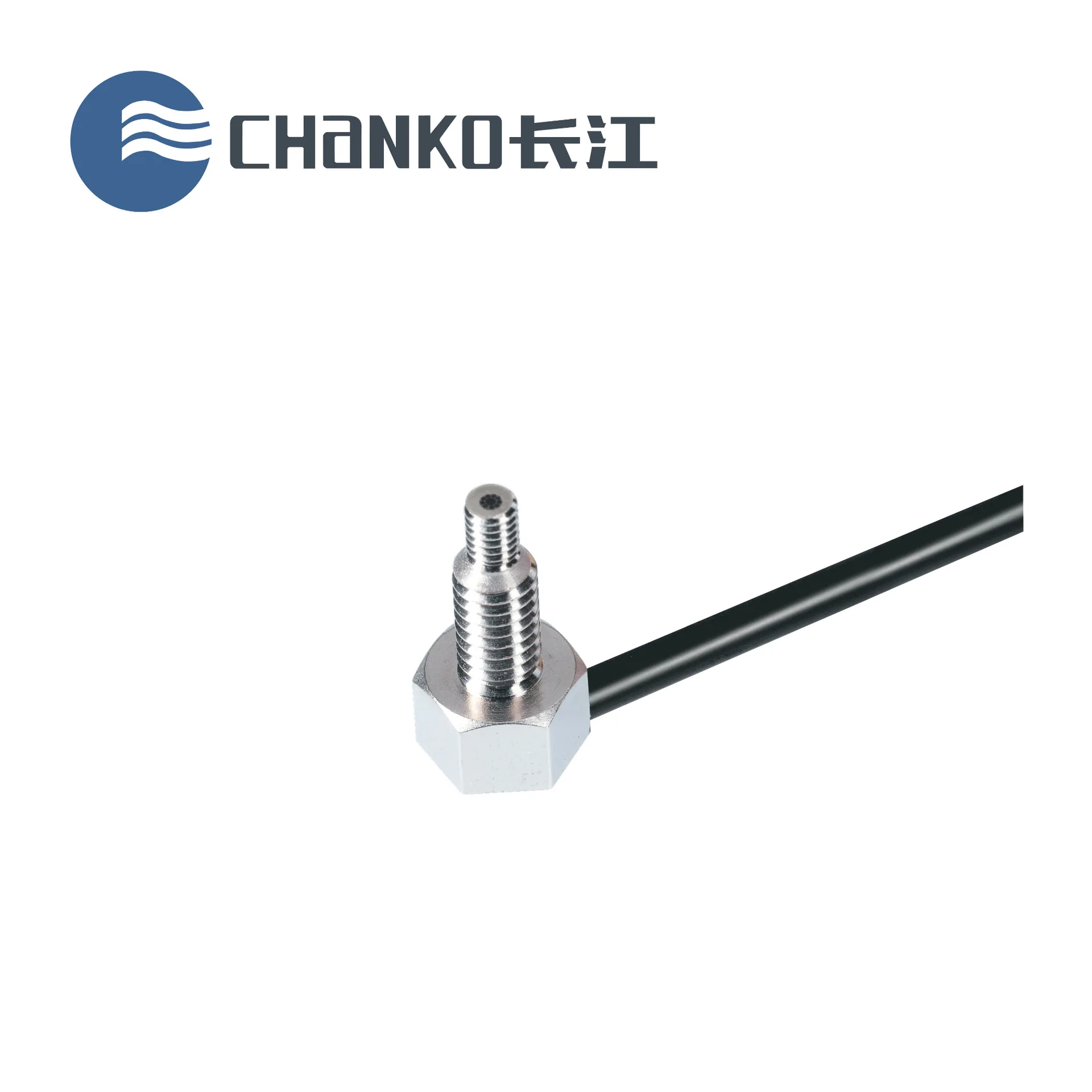 CHANKO/Changjiang CX2-D4FT diffuse reflection fiber optic cable M4 threaded fiber optic tube 90° right-angle probe