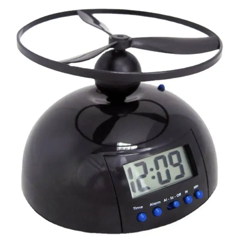 Desktop Clock Flying Clock Creative Home Gadget Alarm Clock Led Clock Bedroom Bedside Clock Digital Display