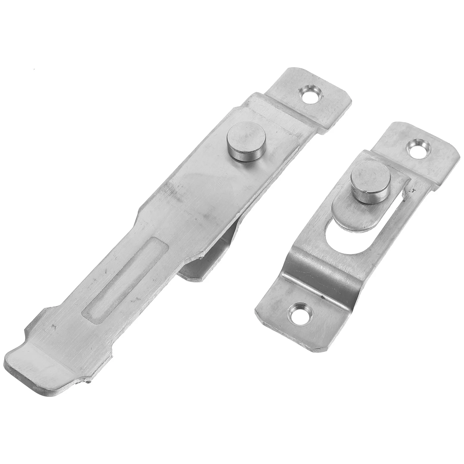 مزلاج الفولاذ المقاوم للصدأ 90 درجة قفل التقليب لبوابة الحظيرة المرآب الحمام انزلاق الباب الباب هوك المشبك قفل أمان