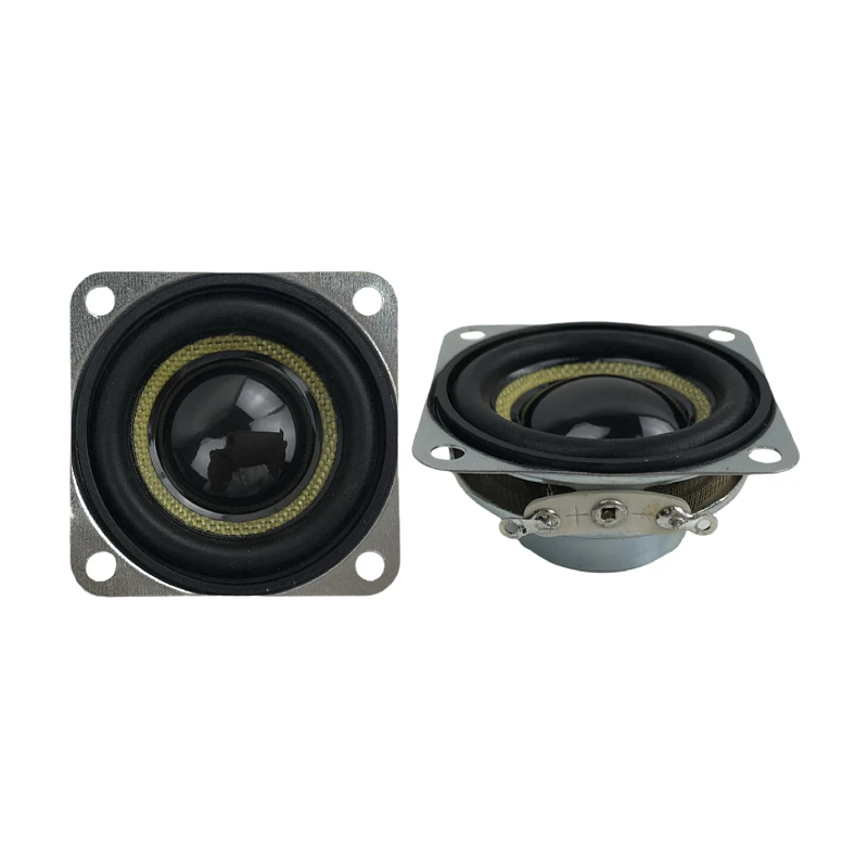 Square 4Ω/8Ω RMS Power 5W Fiberglass 40mm Speakers Anti-fog double neodymium magnet 1.5 Inch car/home audio Full Range Speaker