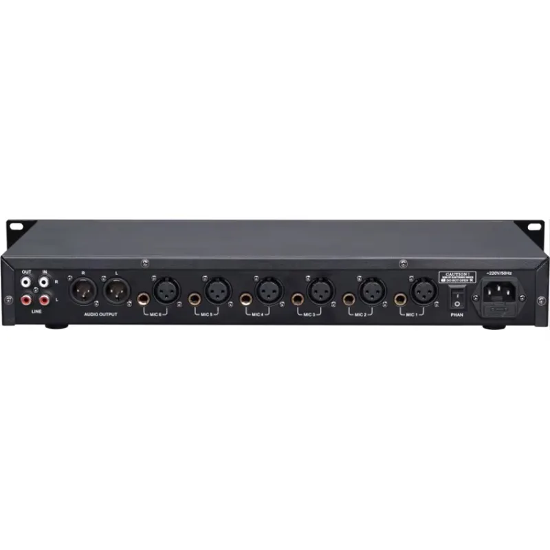 Thinuna FBD-161 Phantom Power Professional Sound System Feedback Suppressor Digital Feedback Destroyer Audio Processor Equipment