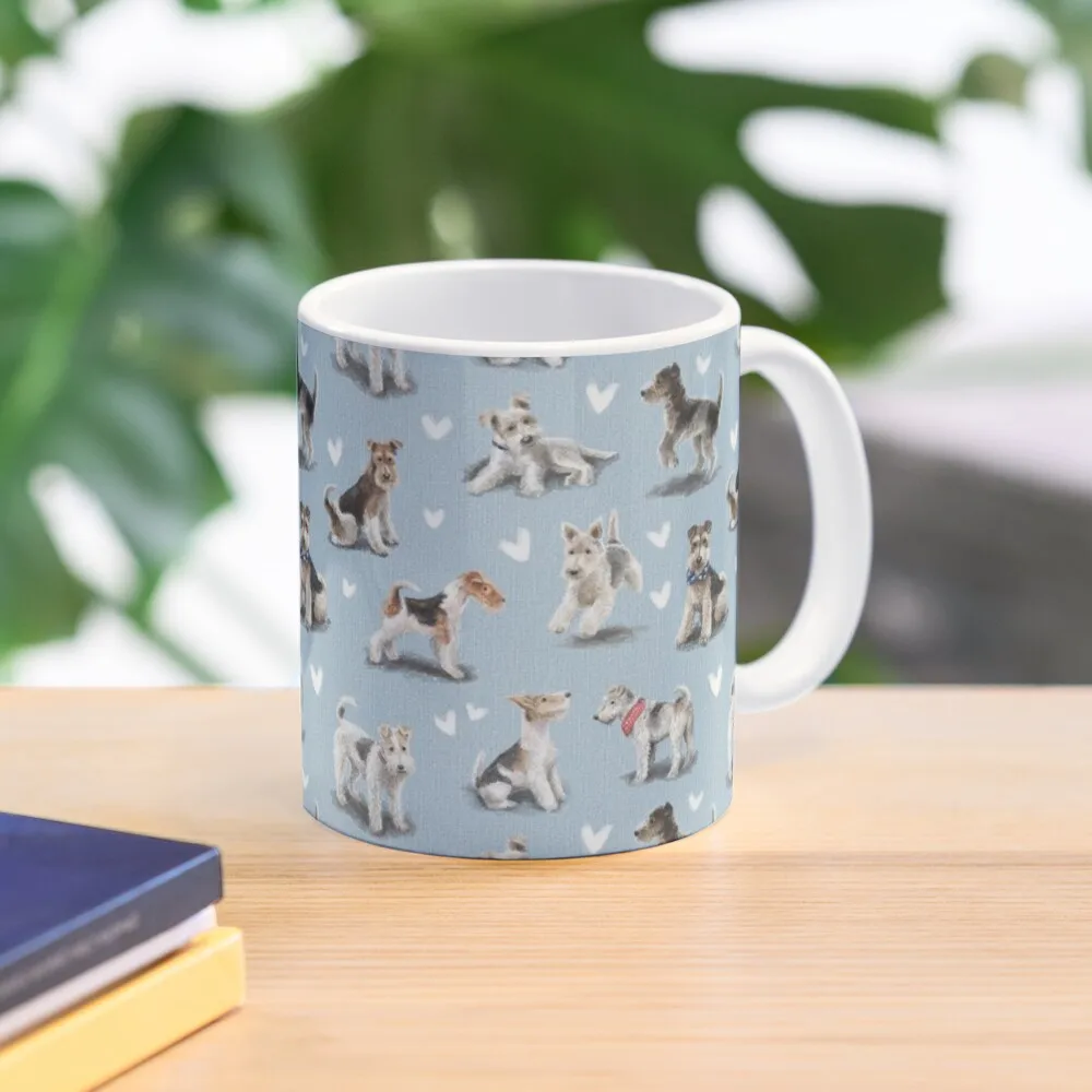 The Fox Terrier Coffee Mug Mug Cup Coffee Glass