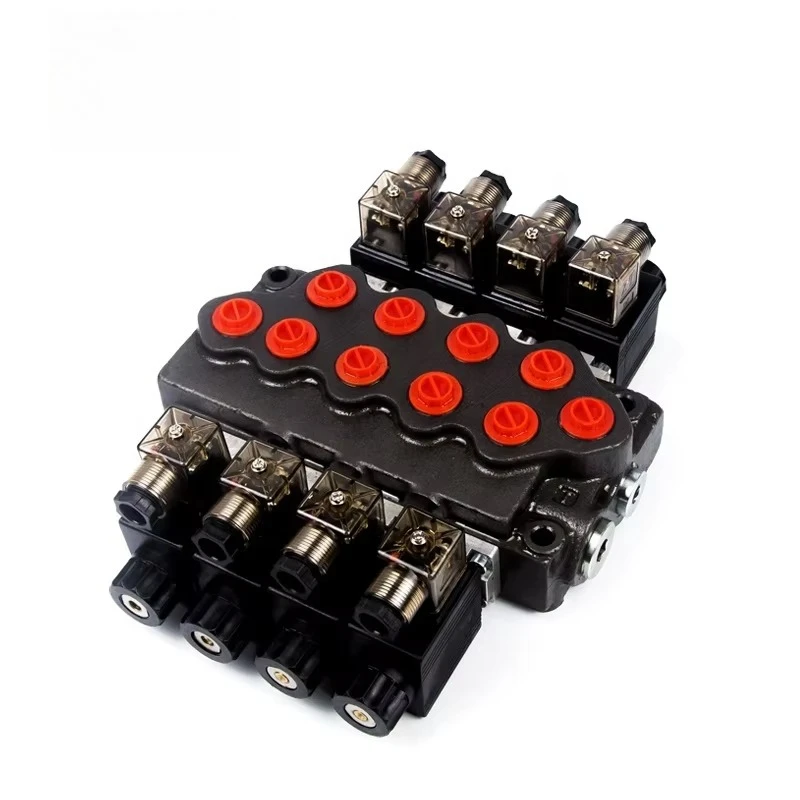 

2025 Лидер продаж Junbao высокого рабочего давления SD5 электрический гидравлический 4-рычажный электромагнитный регулирующий клапан