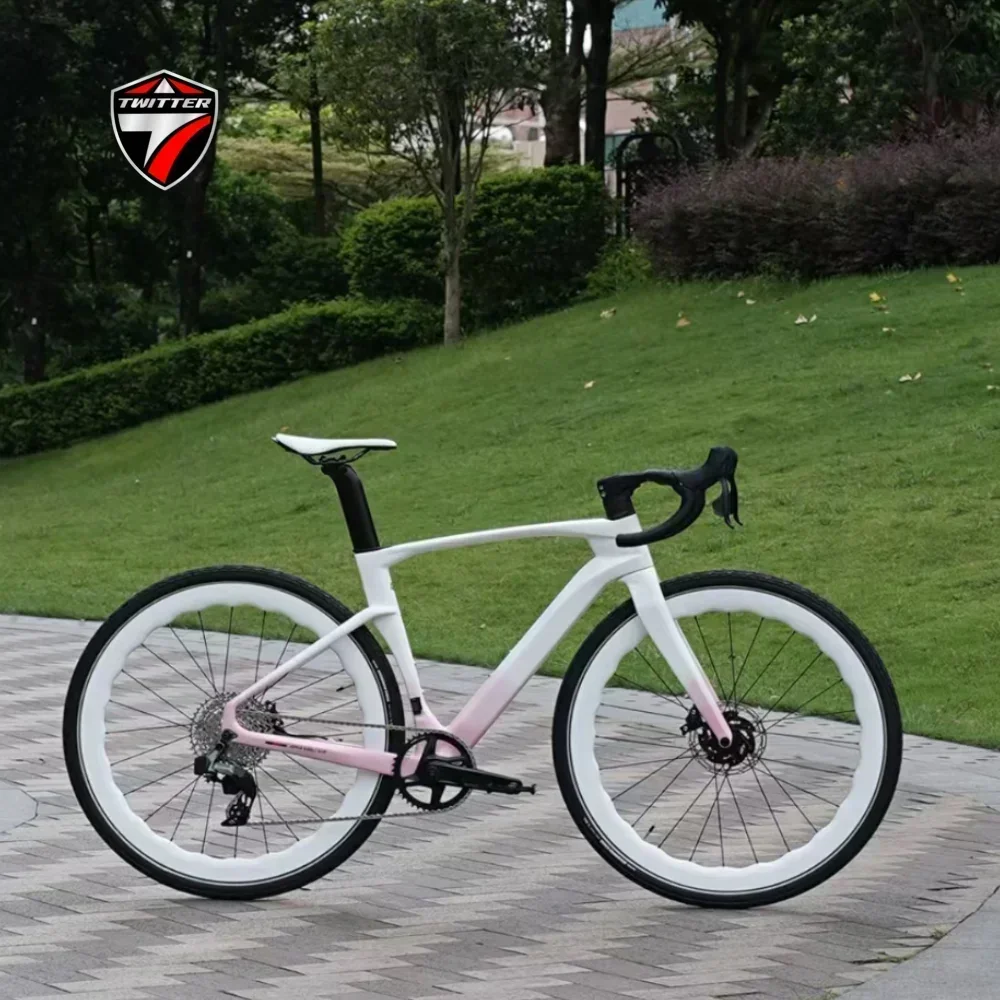 

TWITTER GRAVEL-V3 GRX RX600-22Speed Hydraulic Disc Brakes Carbon Fiber Road Bike bicycle 700*40c gravel bike велосипед bicycles