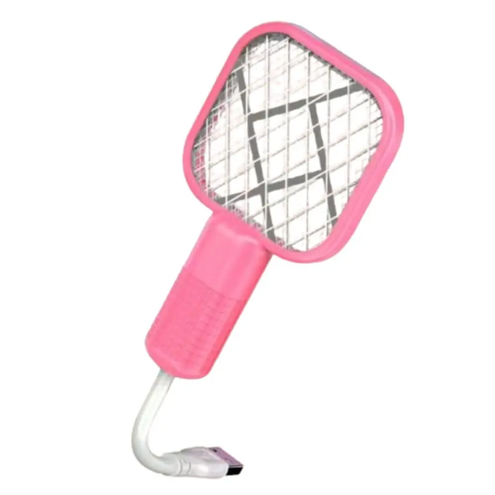 Durable USB Mosquito Swatter Trap Mini Electric Shock Fly Bug Zapper UV Light Portable Mosquito Killer Lamp Summer