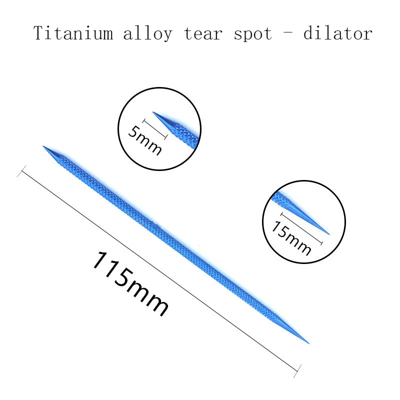 Dilatador De Dentes De Liga De Titânio, instrumentos Cirúrgicos Oftálmicos