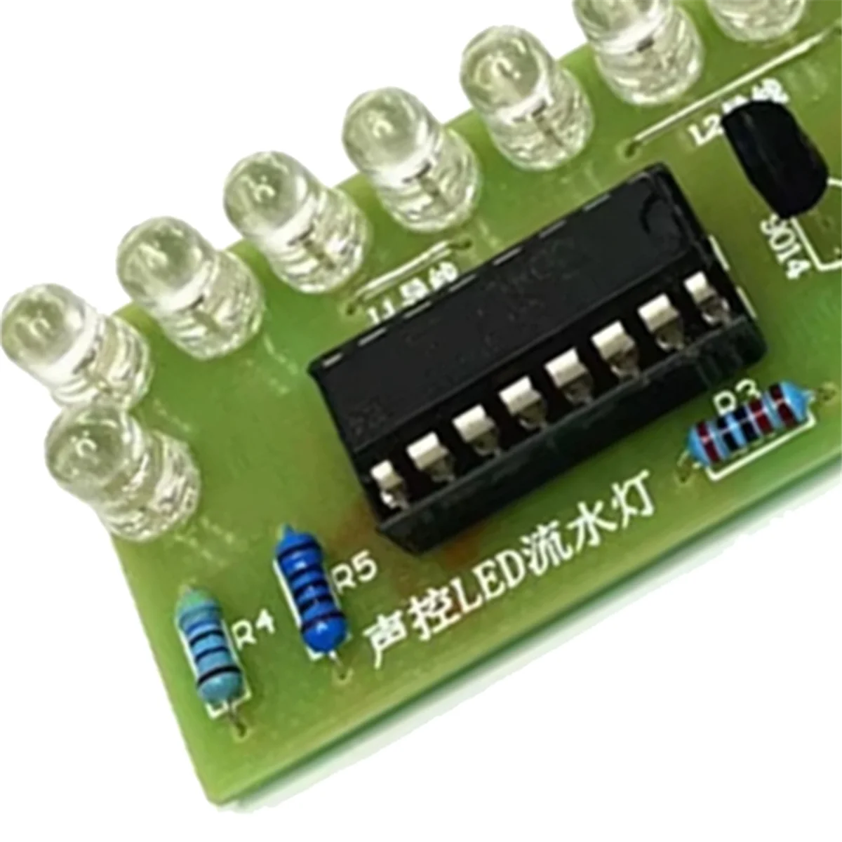 DIY Electronic Kit Module Voice Activated LED Water Light Kit CD4017 Lantern Control Fun Electronic Production Teaching