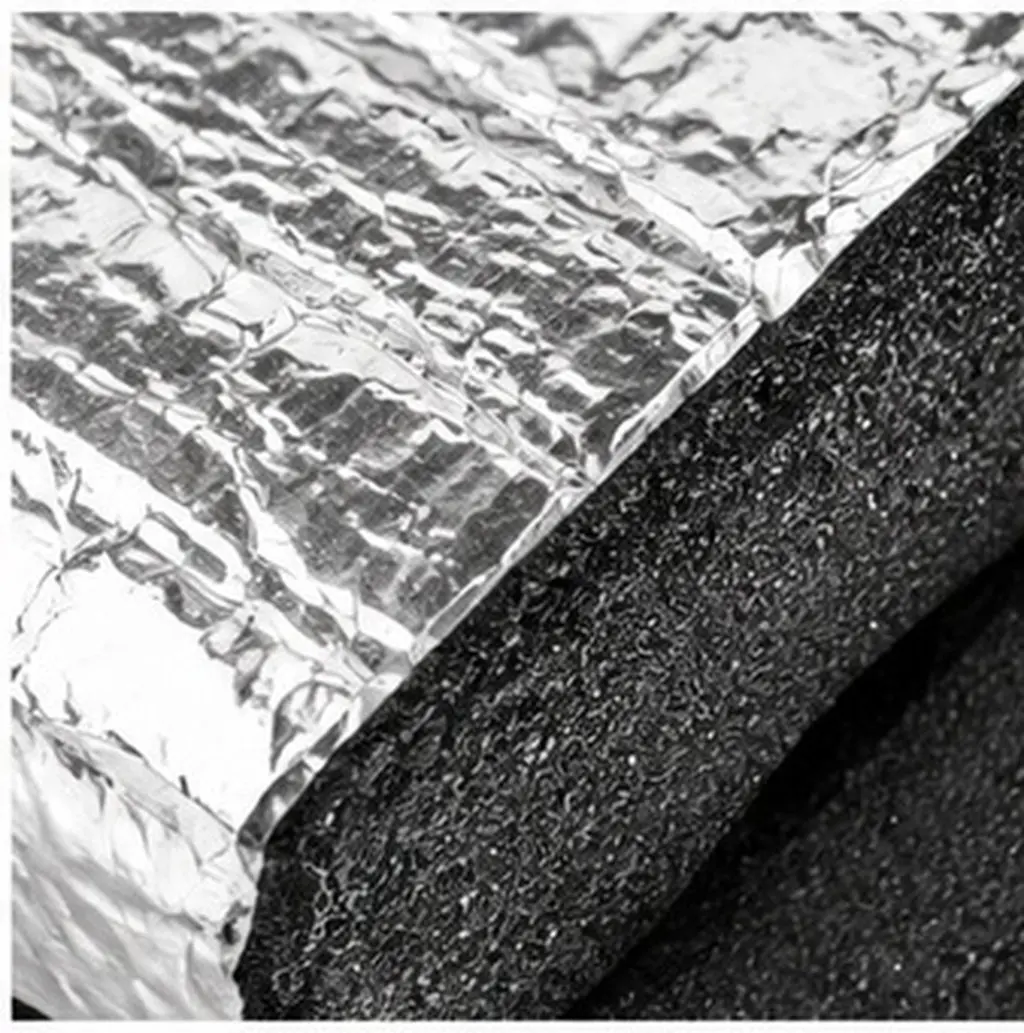 Aluminum Foil Rubber Plastic Pipe Insulation Cover for Outdoor Water Pipes – Heat Preservation & Antifreeze Protection