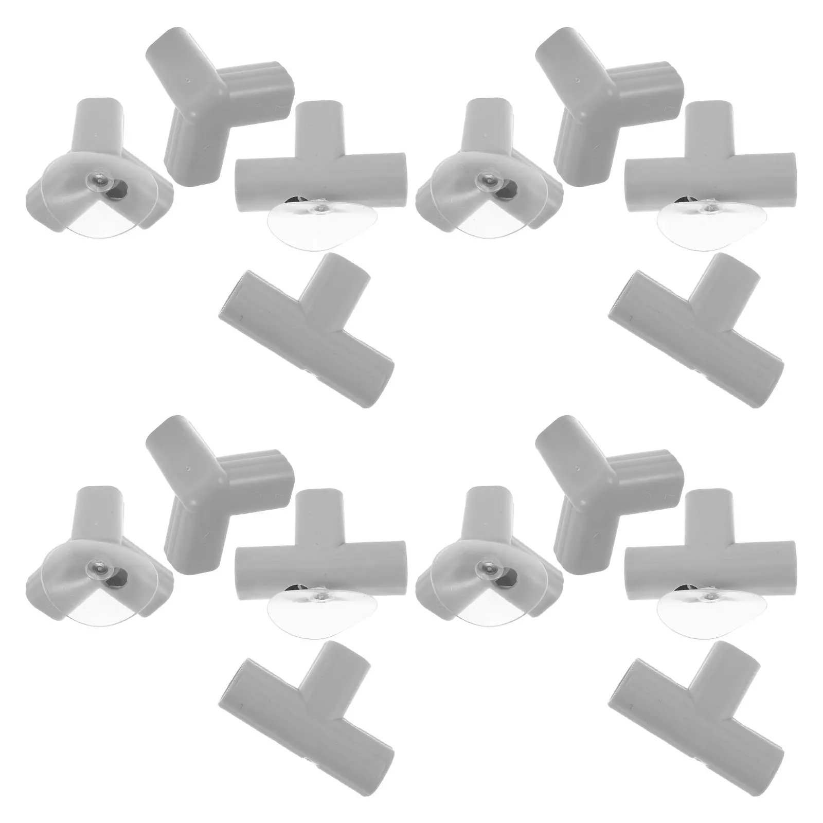 

1Set Baby Fence Playpen Connectors 3 Way Tee Joint Plastic Replacement Parts Kit 0.87in Diameter Safety Barrier Indoor Yard